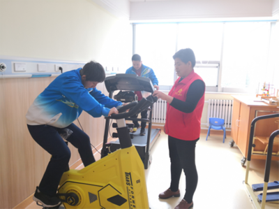 区残疾人托养中心喜迁新址
